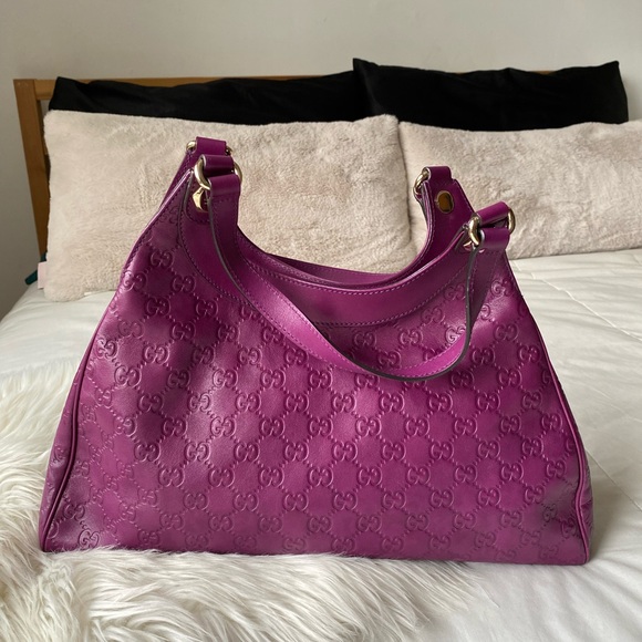 GUCCI Guccissima leather shoulder bag - Picture 2 of 16